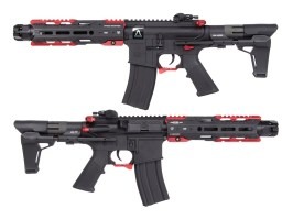 Airsoftová zbraň EC-337 M-LOK licencie Strike Industries - červená [E&C]