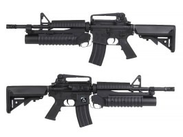 Airsoftová zbraň M4 A1 s granátometom M203, licencia COLT - čierna (EC-701) [E&C]