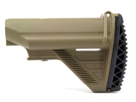 Batériová výsuvná pažba štýlu HK416 pre M4 - TAN [E&C]