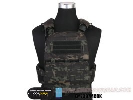 Vesta AVS s nosičom plátov, ťažká verzia 500D - Multicam Black [EmersonGear]