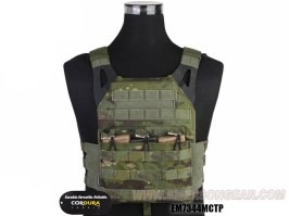 Vesta s imitáciou plátov a trojitou sumkou M4 Jumper Plate Carrier - Multicam Tropic [EmersonGear]