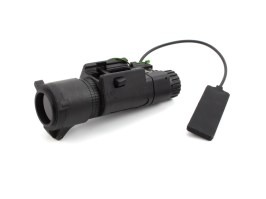 Taktické svietidlo M3X LED (RIS) s IR filtrom, dlhá - čierna [Element]