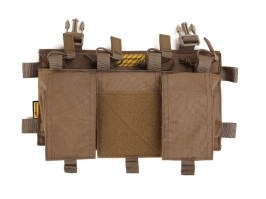 Predný panel MF Style Quad 5.56 pre vestu - Coyote Brown [EmersonGear]