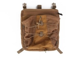 LXB Bungee Pack pre vestu 420 s vreckom na helmu - Coyote Brown [EmersonGear]