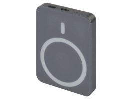 Powerbanka WI 522, 5000mAh, 20W+Wireless - sivá [EMOS]