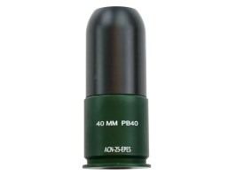 PB40 - Paintball granát pre 40MM UGL - Plastový (POM) [EPeS]