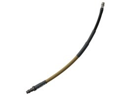 USL HPA hadica SlimLine - QD samec + 1/8NPT, 25cm s opletom - Coyote Brown [EPeS]