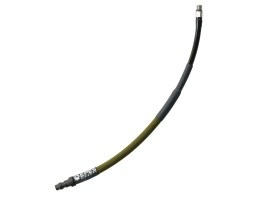 USL HPA hadica SlimLine - QD samec + 1/8NPT, 25cm s opletom - Olive Drab [EPeS]