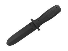 Tréningový nôž TK-02-S (mäkšia verzia) - čierný [ESP]