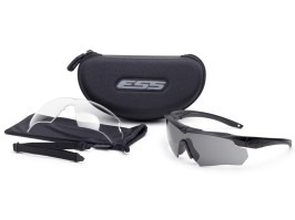 Ochranné okuliare Crossbow 2LS s balistickou odolnosťou – číre/tmavé [ESS]