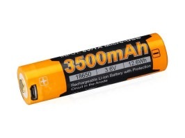 Nabíjací USB batéria 18650 3500 mAh (Li-ion) [Fenix]