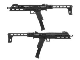Airsoftová pištoľ SMC-9, plyn BlowBack (GBB) - čierna [G&G]