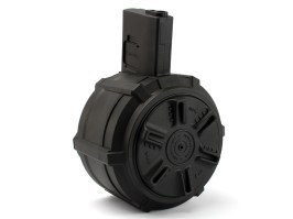 Bubnový zásobník pre M4/M16, 2300 rán, točný - čierny [G&G]
