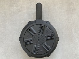 Bubnový zásobník s automatickým naťahovaním pre M4/M16, 2300 rán, točný - NEFUNKČNÝ [G&G]