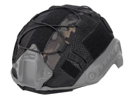 Poťah na helmu FAST s elastickou šnúrkou - Multicam Black [Imperator Tactical]