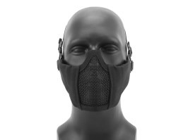 Detská tvarovateľná maska tváre Glory - čierna [Imperator Tactical]