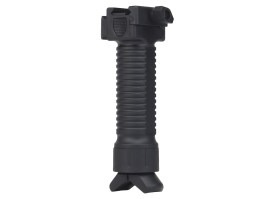 Teleskopická rukoväť - dvojnožka pre bežné RIS lišty - čierná [Imperator Tactical]