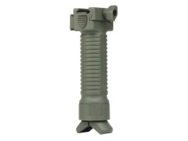 Teleskopická rukoväť - dvojnožka pre bežné RIS lišty - olivová [Imperator Tactical]