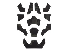 Suché zipsy na helmu - Multicam Black [Imperator Tactical]