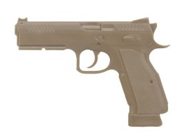 PVC 3D nášivka v tvare pištole CZ Shadow - TAN [Imperator Tactical]