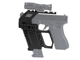 Taktický KIT s RIS pre náhradný zásobník pre Glock 17/18/19 - čierny [Imperator Tactical]