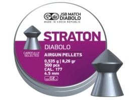 Diabolky JSB STRATON 4,5mm (cal .177) - 500ks [JSB Match Diabolo]