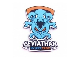 PVC 3D nášivka Leviathan - farebná [JeffTron]