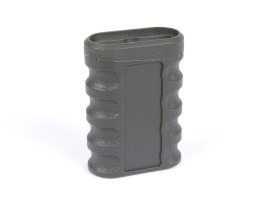 Polohovateľná vertikálna rukoväť 0-8°, Nylon (M-LOK & KeyMod) – OD [JJ Airsoft]