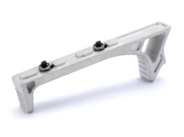 CNC hliníková rukoväť pre KeyMod predpažbie - strieborná [JJ Airsoft]
