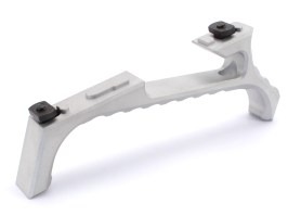CNC hliníková rukoväť VP23 Tactical pre KeyMod / M-LOK predpažbie - strieborná [JJ Airsoft]