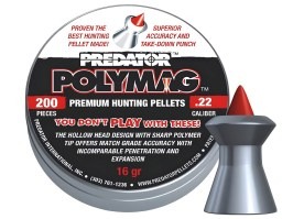 Diabolky PREDATOR Polymag 5,50mm (cal .22) / 1,030g - 200ks [JSB Match Diabolo]