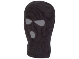 Kukla Balaclava s tromi otvormi - čierna [KOMBAT Military]