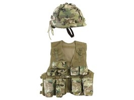 Detská sada vesty a helmy Kids - BTP [KOMBAT Kids]