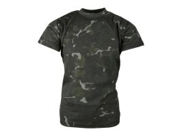 Detské tričko s krátkym rukávom - BTP Black [KOMBAT Kids]