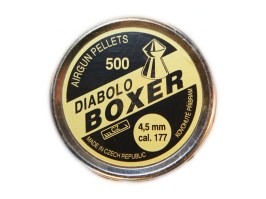 Diabolky BOXER 4,5mm (cal .177) - 500ks [Kovohute CZ]