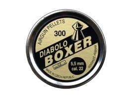 Diabolky BOXER 5,5mm (cal .22) - 300ks [Kovohute CZ]