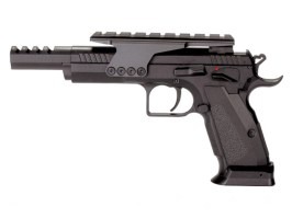 Airsoftová pištoľ CZ75 Competition model - celokov, CO2 BlowBack [KWC]