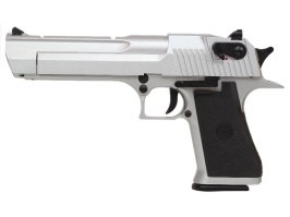 Airsoftová pištoľ DE .50 AE CO2, kovový záver, BlowBack - Strieborný [KWC]