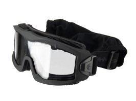Ochranné okuliare AERO Series Thermal, čierné - číre [Lancer Tactical]