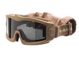 Ochranné okuliare AERO Series Thermal, TAN - tmavé [Lancer Tactical]