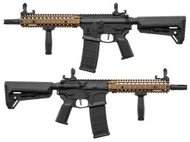 Airsoftová zbraň LT-18 GEN2 MK18 NSR - čierna/bronzová [Lancer Tactical]