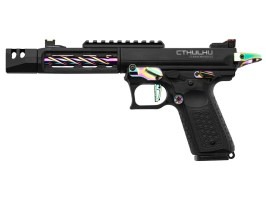 Airsoftová pištoľ Tandemkross CTHULHU GBB s prepravným boxom - čierna/rainbow [Lancer Tactical]