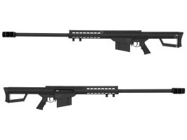 Airsoft sniper puška M82 (LT-20) , čierna - POŠKODENÁ [Lancer Tactical]