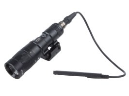 Svietidlo M300W Mini Scout LED s funkciou strobo s RIS montážou na zbraň - čierna [Night Evolution]