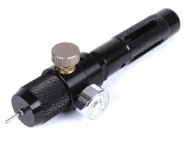 CO2 plnička airsoftových granátov s manometrom [MadBull]