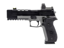 Airsoftová pištoľ VP26X s kolimátorom, GBB - šedo-čierna [Vorsk]