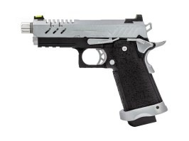 Airsoftová pištoľ Hi-Capa 3.8 PRO, GBB - strieborná [Vorsk]