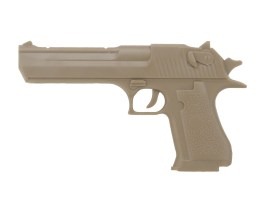 PVC 3D nášivka v tvare pištole Desert Eagle - TAN [Imperator Tactical]