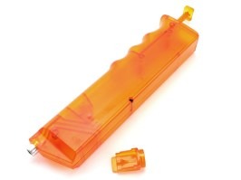 Ručné rýchlo-dobíjačka (plnička) zásobníkov na 350 guličiek - oranžová [6mm Proshop]