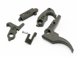 Oceľové diely spúšťového mechanizmu pre WE V3 GBB SCAR L [RA-Tech]